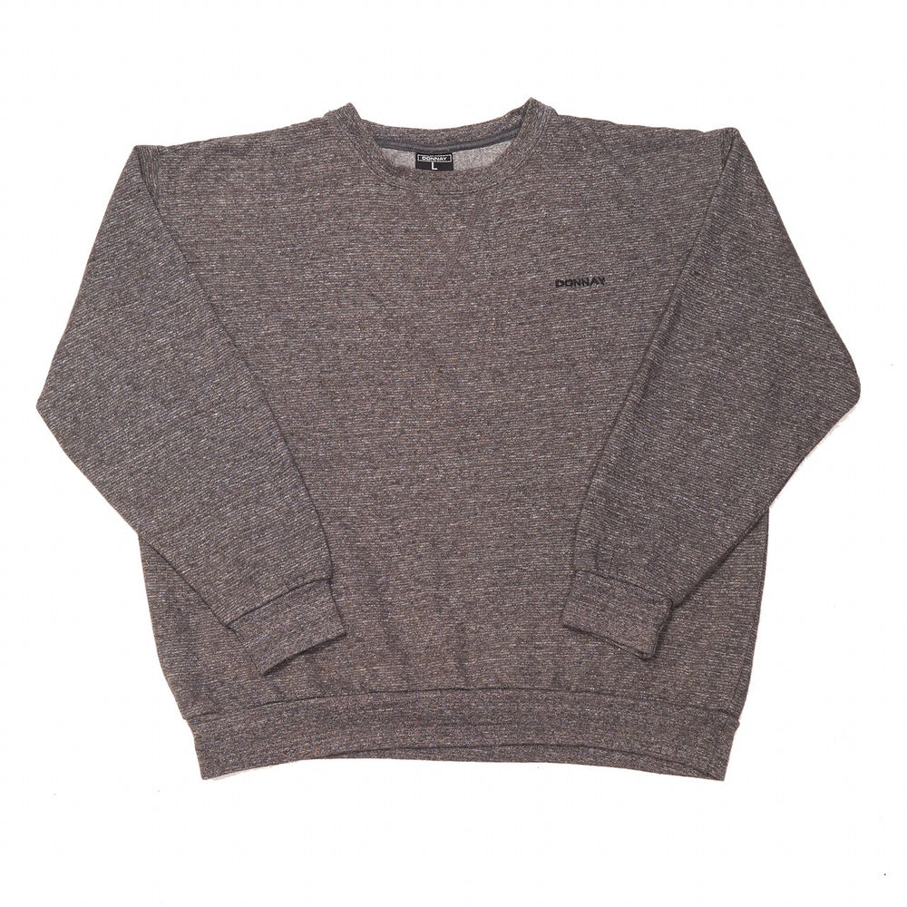 Vintage Donnay Sweatshirt Grey Medium