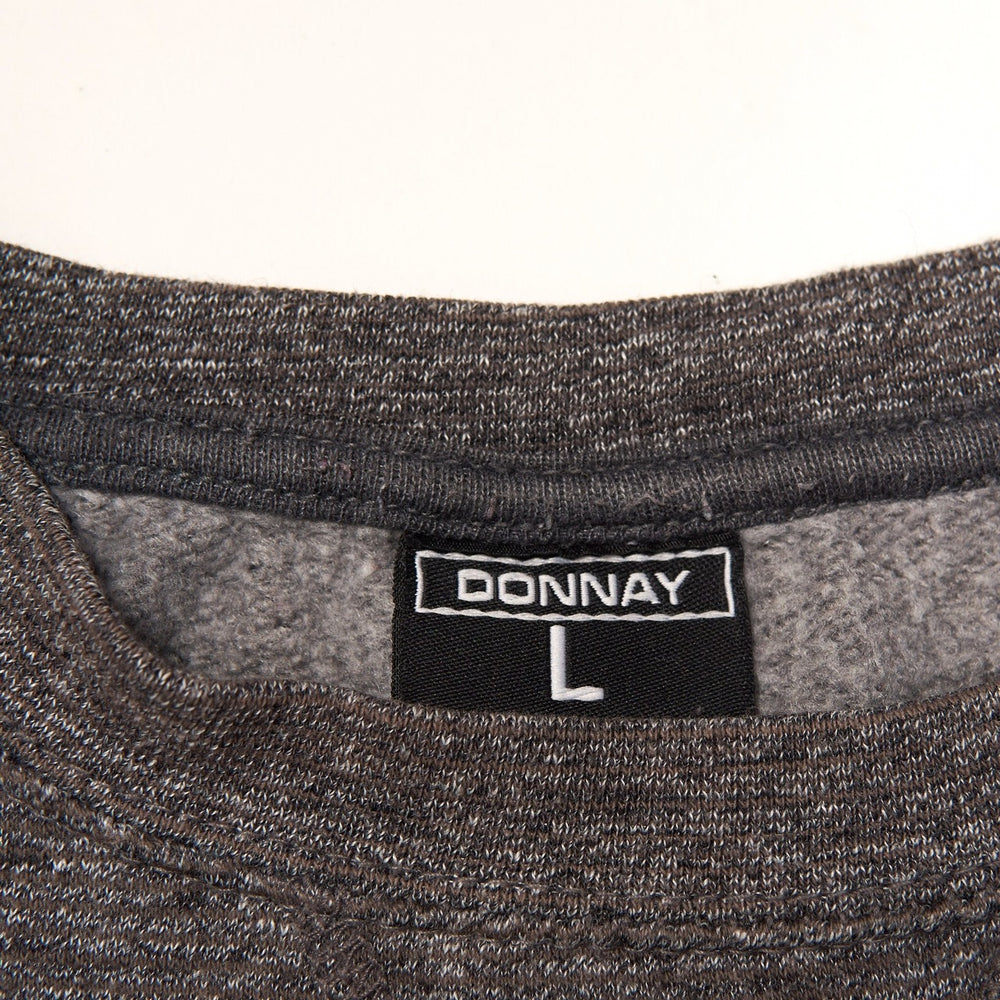 Vintage Donnay Sweatshirt Grey Medium