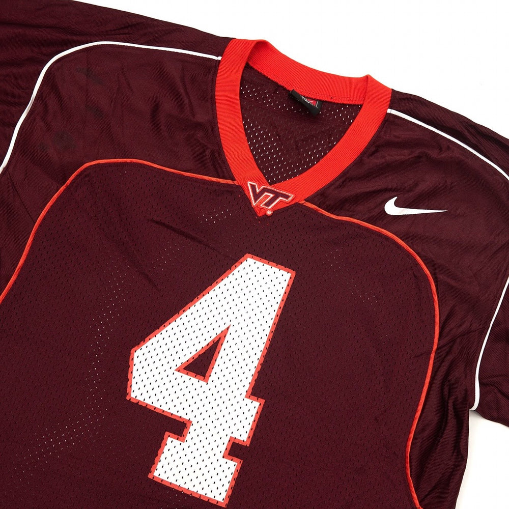 Virginia Tech Nike NFL Jersey Burgundy Medium