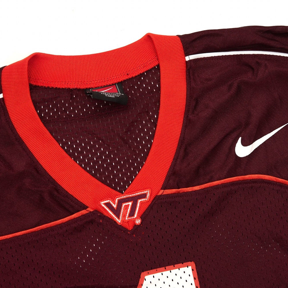 Virginia Tech Nike NFL Jersey Burgundy Medium