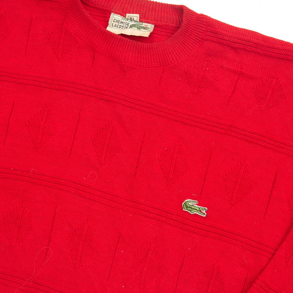 
            
                Load image into Gallery viewer, Vintage Chemise Lacoste Jumper Red XL
            
        