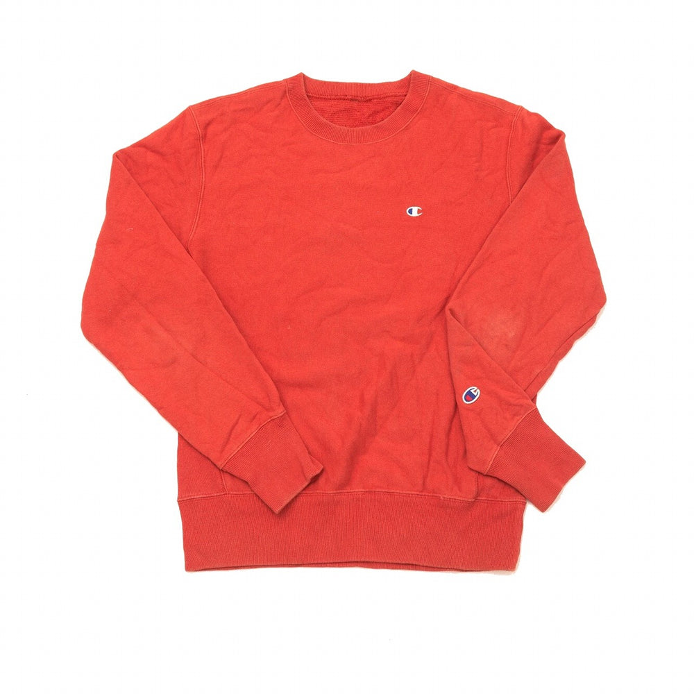 Vintage Champion Sweatshirt Orange Small