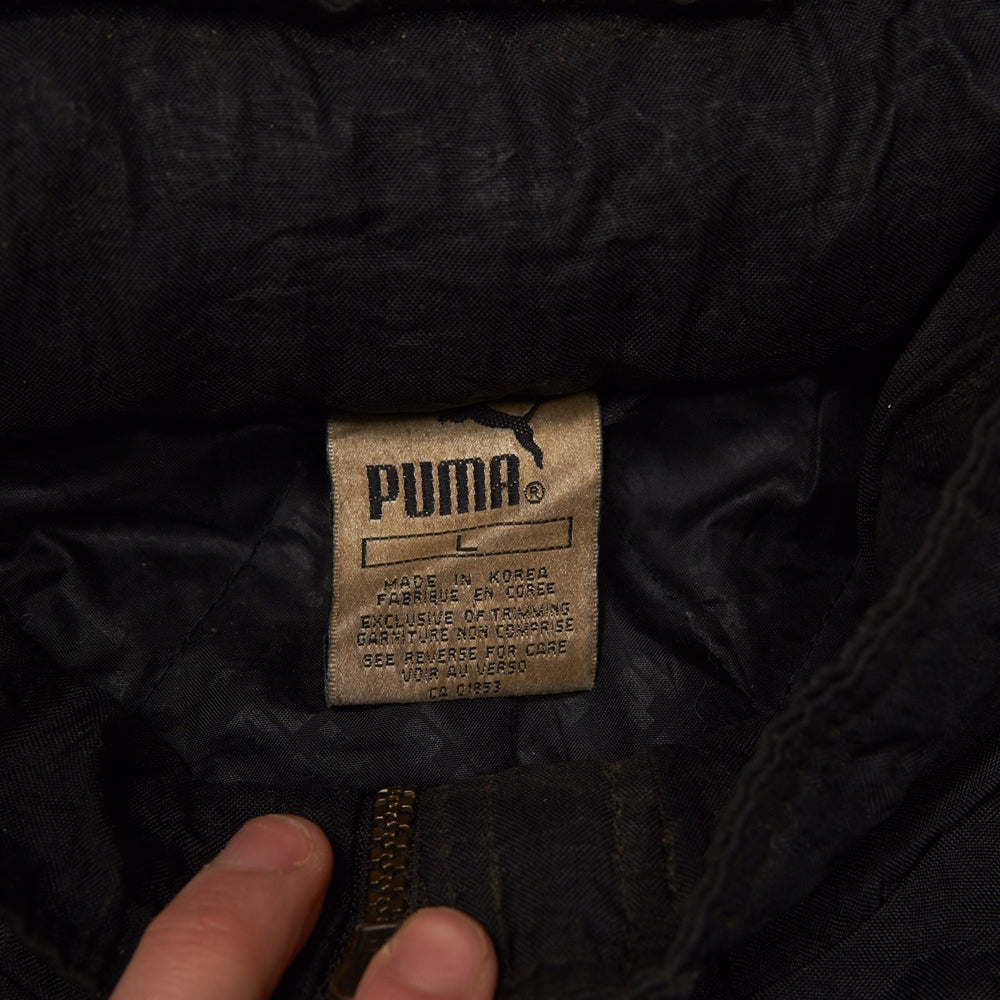 Vintage Puma Jacket Black XXL