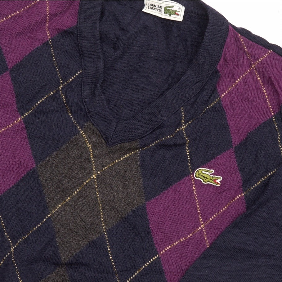 Vintage Lacoste Jumper Navy Small