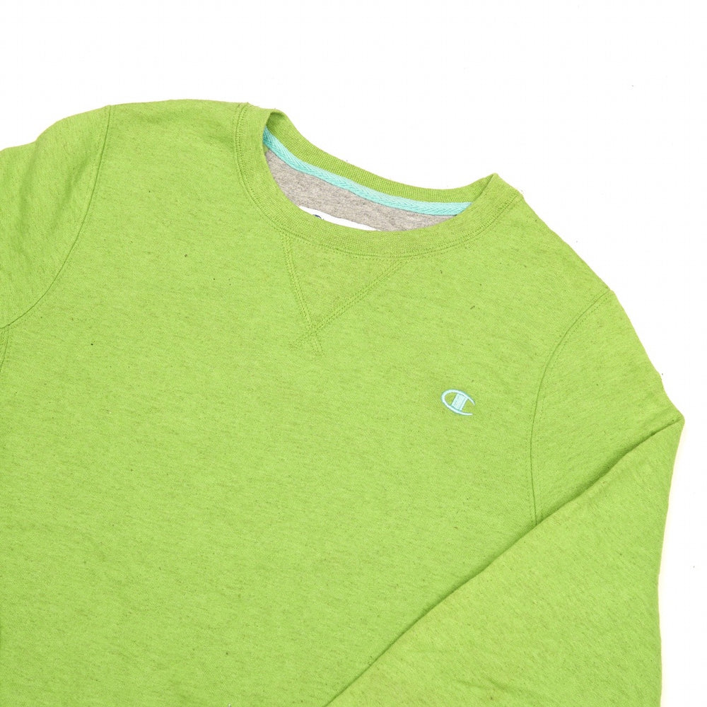 Vintage Champion Sweatshirt Green XS