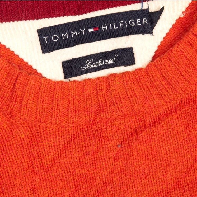 
            
                Load image into Gallery viewer, Vintage Tommy Hilfiger Jumper Orange Medium
            
        