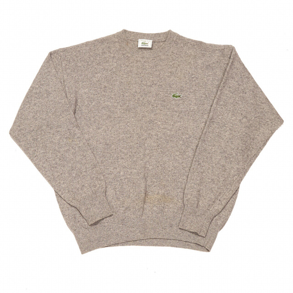 
            
                Load image into Gallery viewer, Vintage Lacoste Jumper Grey Large
            
        