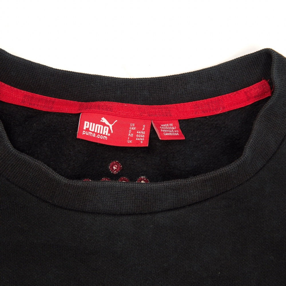 
            
                Load image into Gallery viewer, Vintage Puma Sweatshirt Black Small
            
        