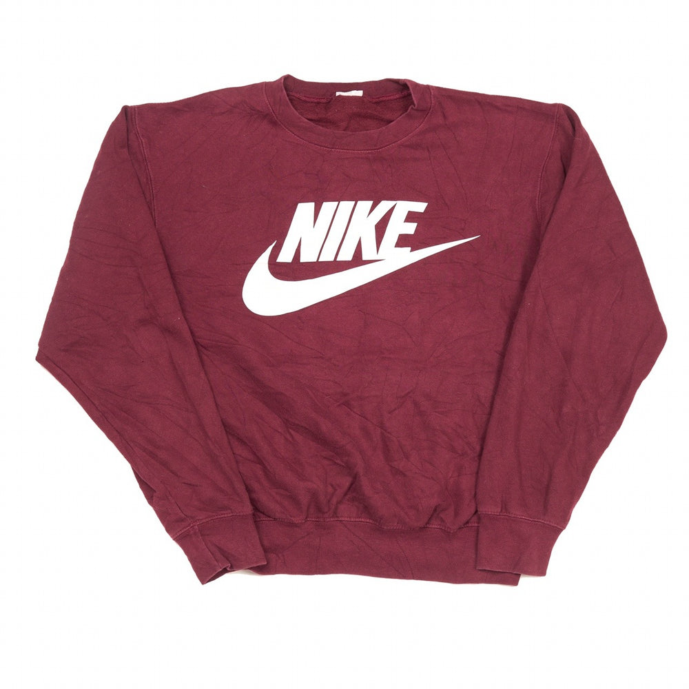 Vintage Nike Sweatshirt Burgundy Small