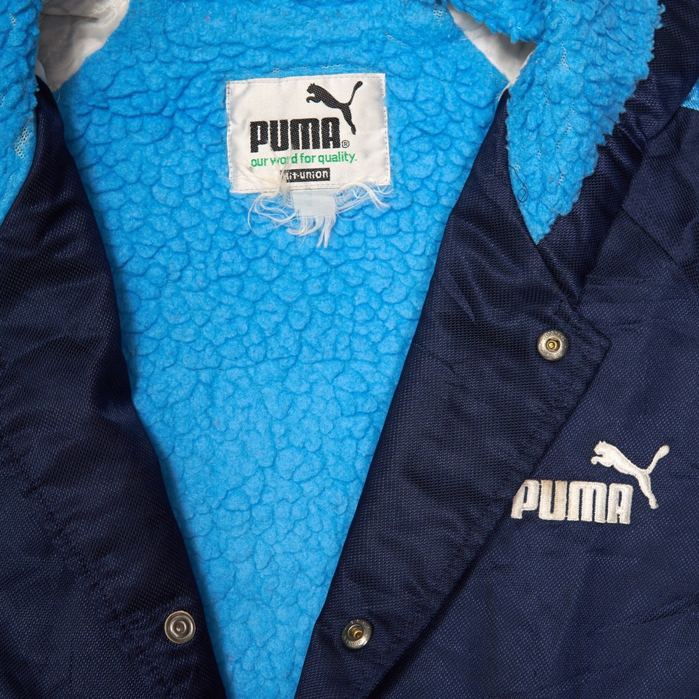 
            
                Load image into Gallery viewer, Vintage Puma Jacket Navy Medium
            
        