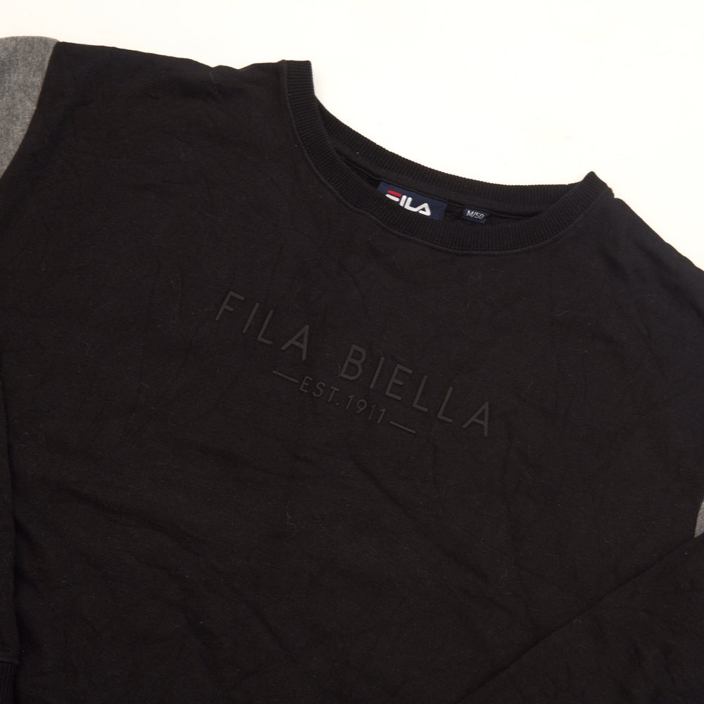 
            
                Load image into Gallery viewer, Vintage Fila Sweatshirt Black Medium
            
        
