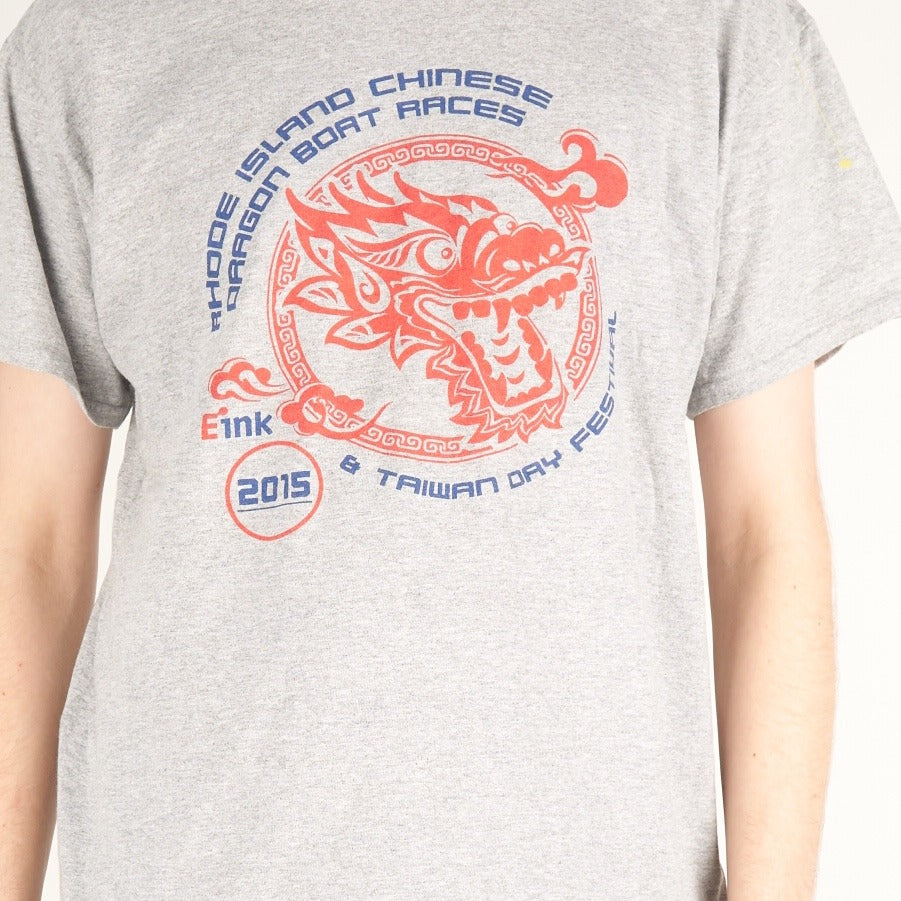 
            
                Load image into Gallery viewer, Vintage Dragon T-Shirt Grey Large
            
        