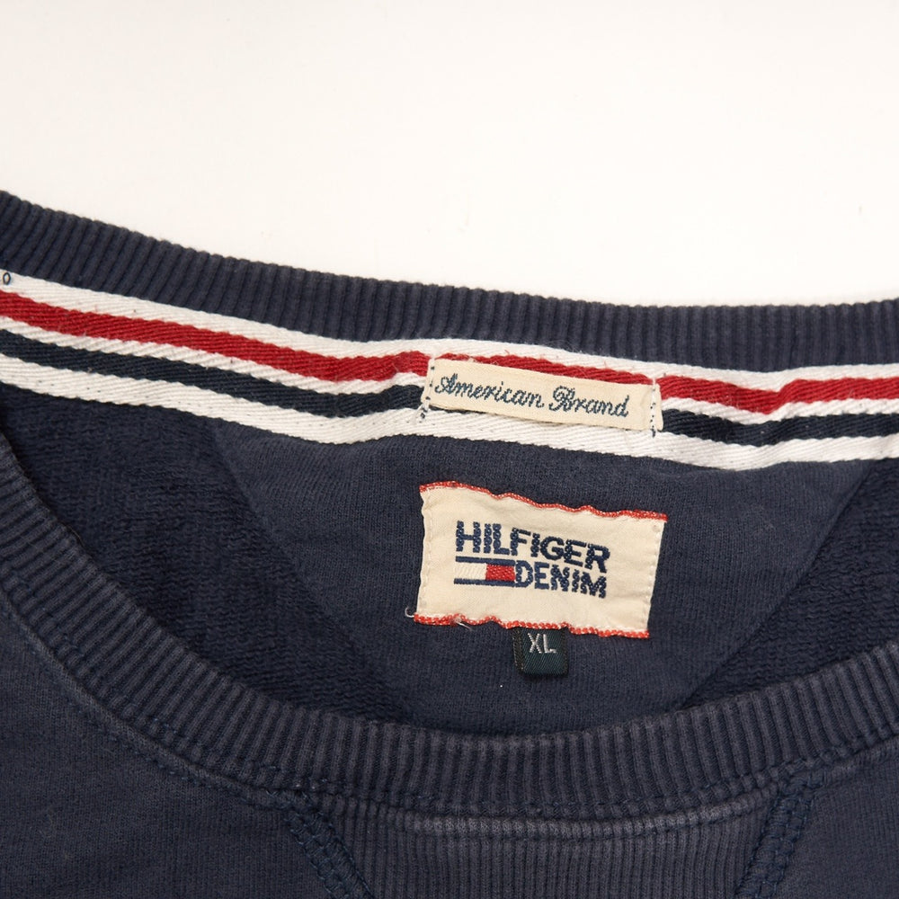 Vintage Tommy Hilfiger Sweatshirt Navy XL