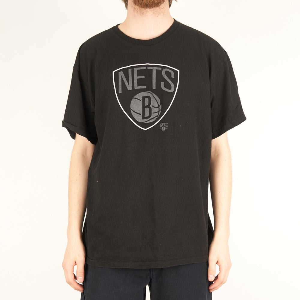 Vintage New York Nets T-Shirt Black XL