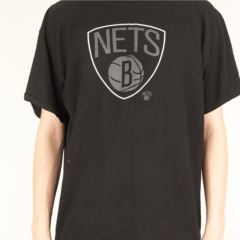 Vintage New York Nets T-Shirt Black XL