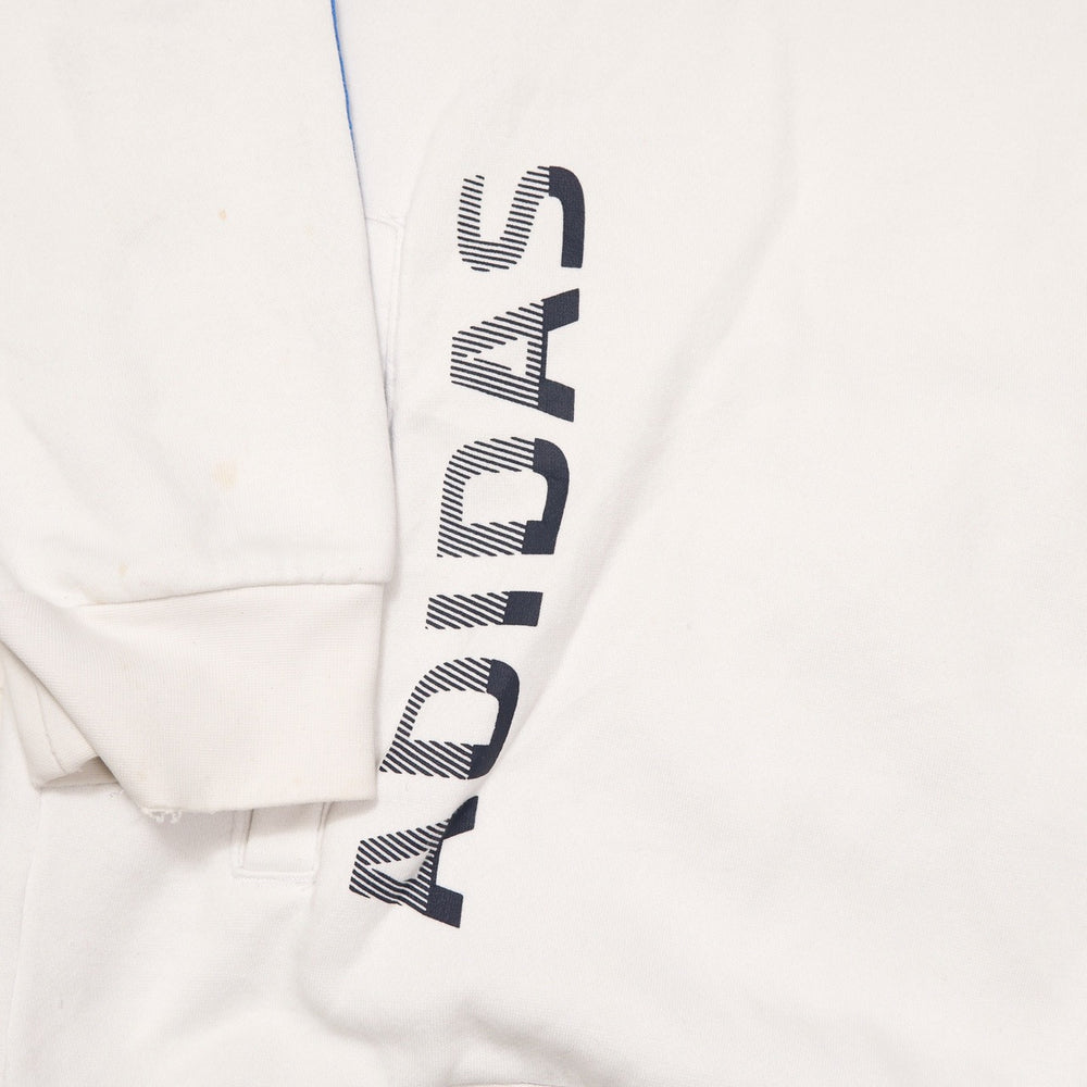 
            
                Load image into Gallery viewer, Vintage Adidas Hoodie White Large
            
        