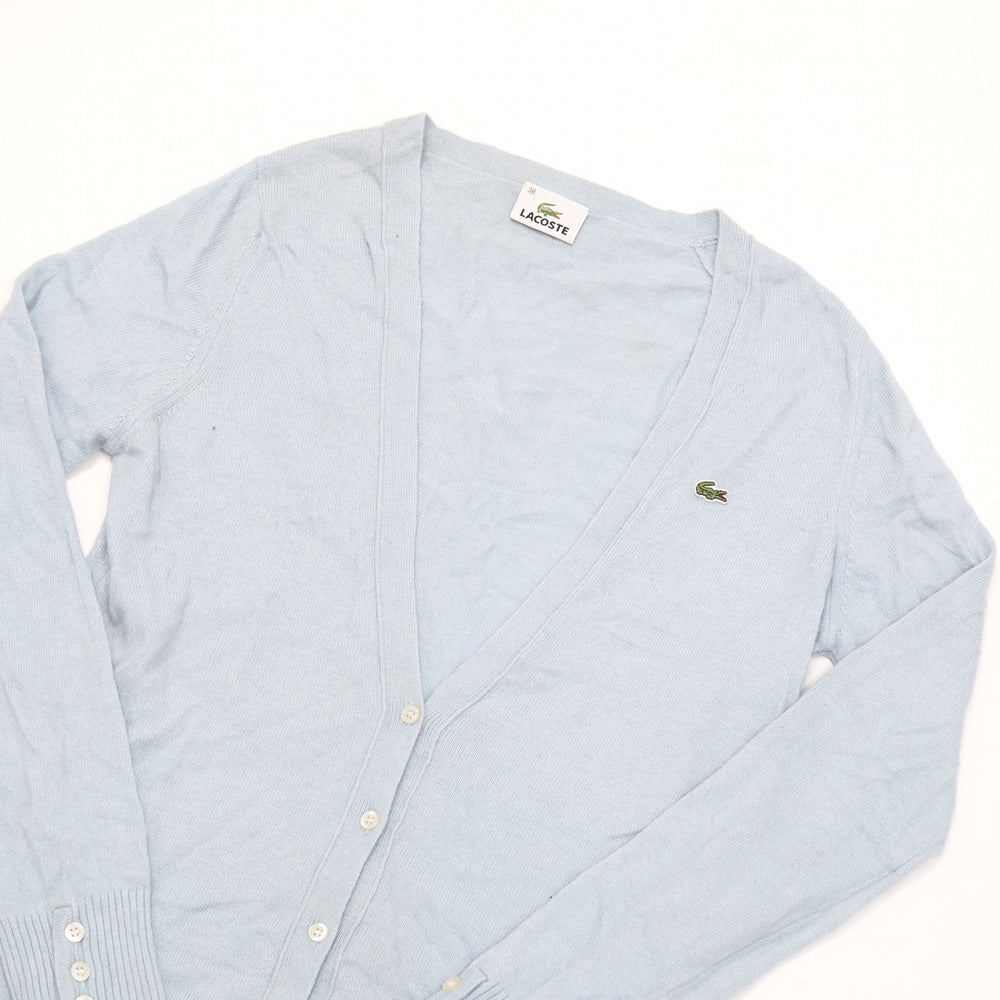 
            
                Load image into Gallery viewer, Vintage Lacoste Cardigan Blue XS
            
        