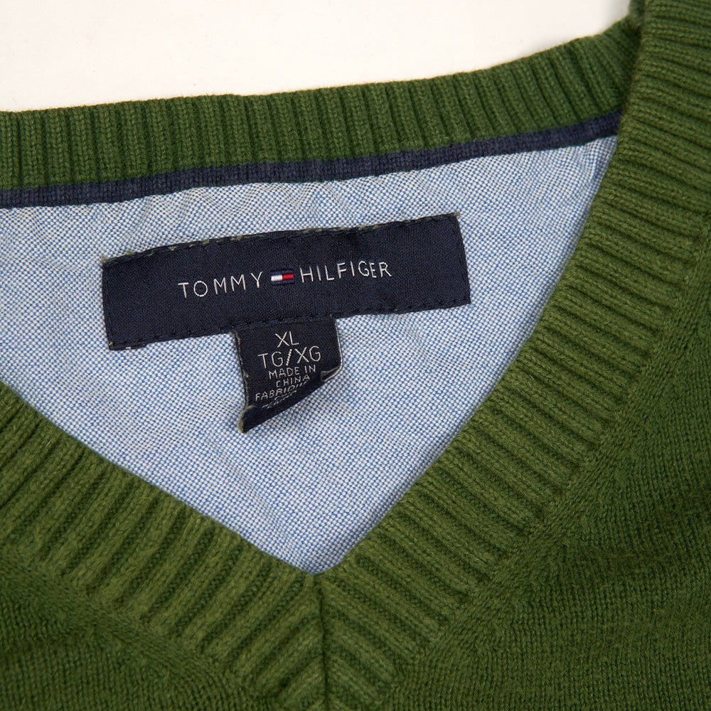 
            
                Load image into Gallery viewer, Tommy Hilfiger Jumper Green XL
            
        