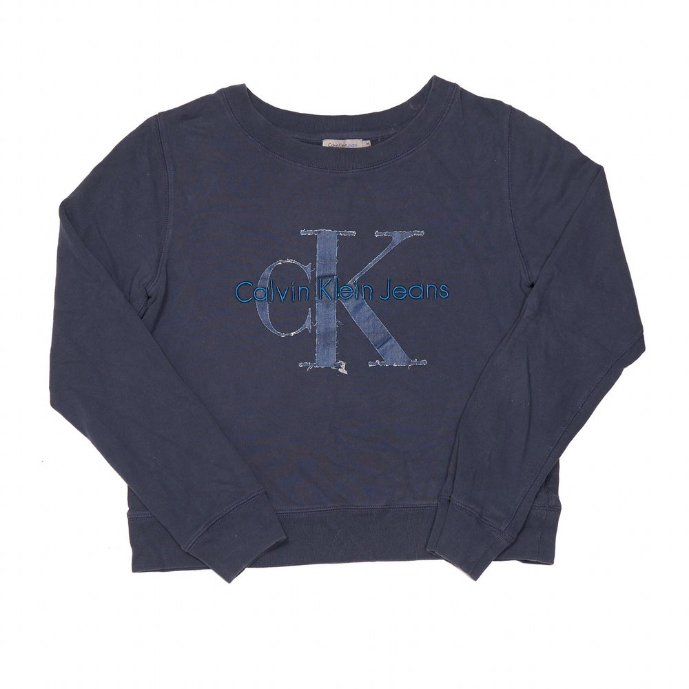 
            
                Load image into Gallery viewer, Calvin Klein Sweatshirt Navy Small
            
        