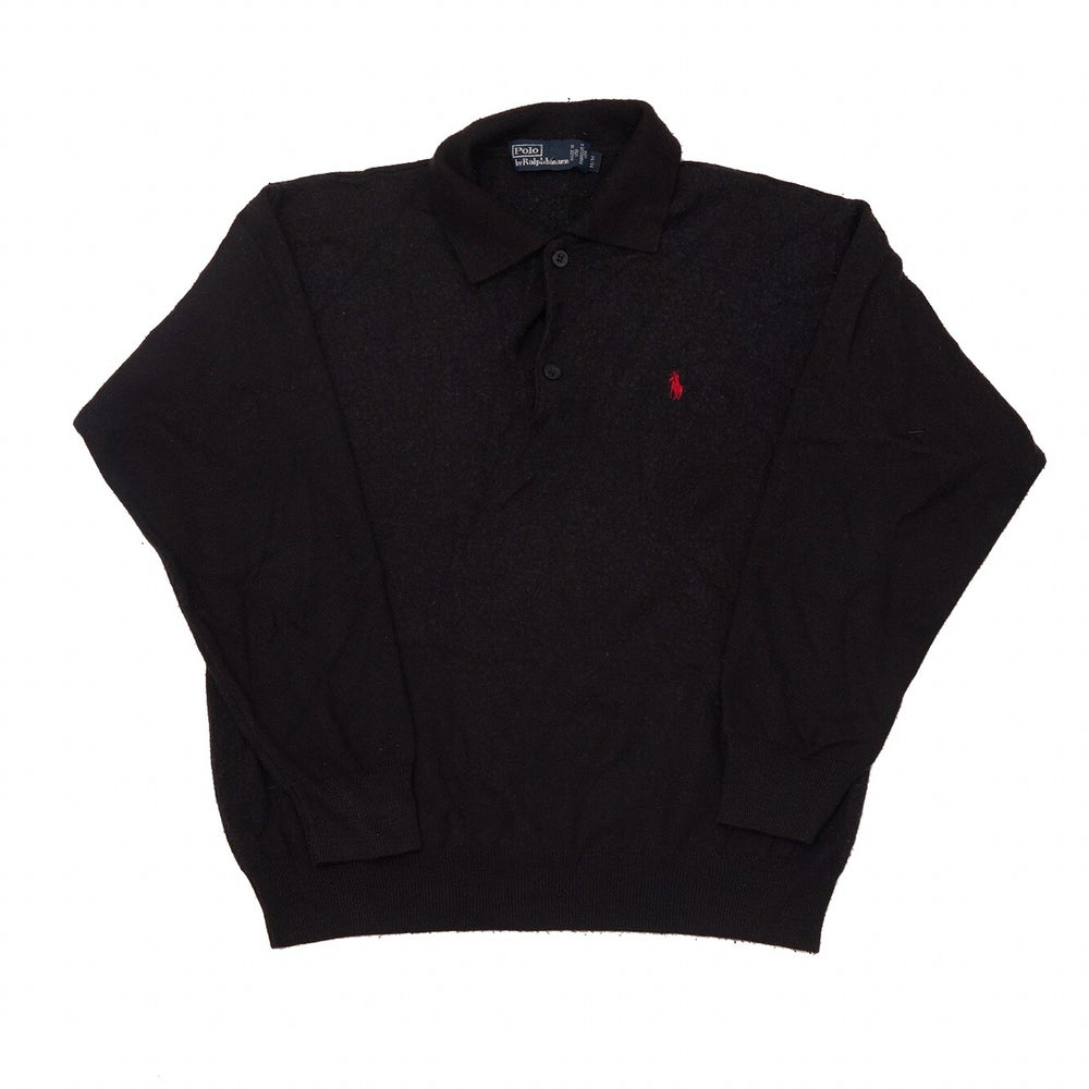 
            
                Load image into Gallery viewer, Vintage Ralph Lauren Jumper Black Small
            
        