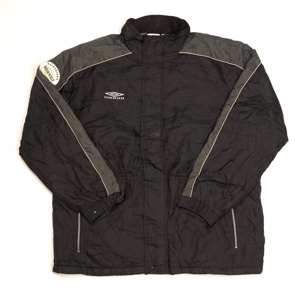 
            
                Load image into Gallery viewer, Vintage Umbro Puffer Coat Black XL
            
        