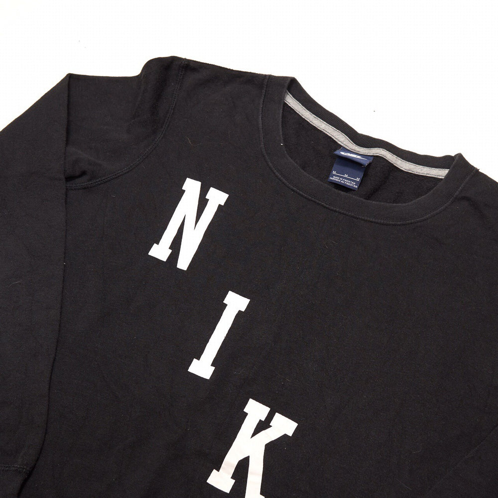 Vintage Nike Sweatshirt Black Small