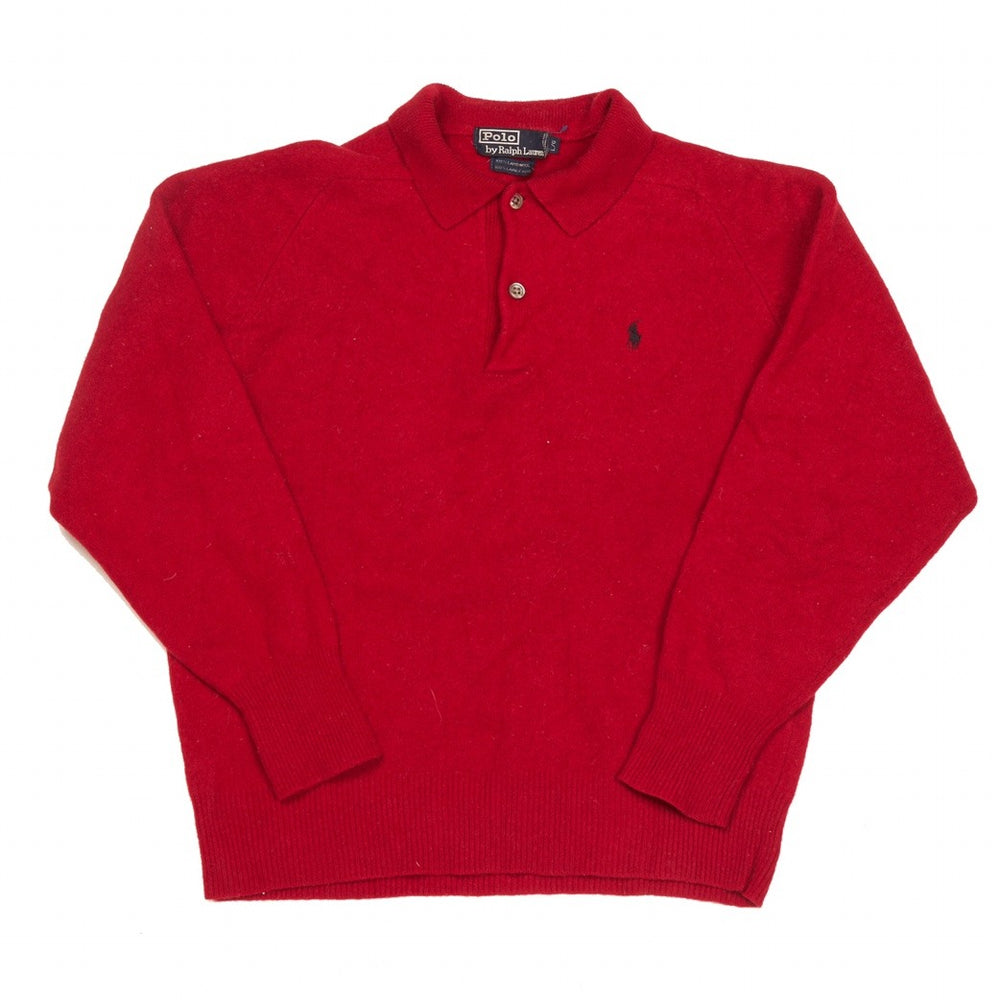 
            
                Load image into Gallery viewer, Vintage Ralph Lauren Jumper Red Small
            
        