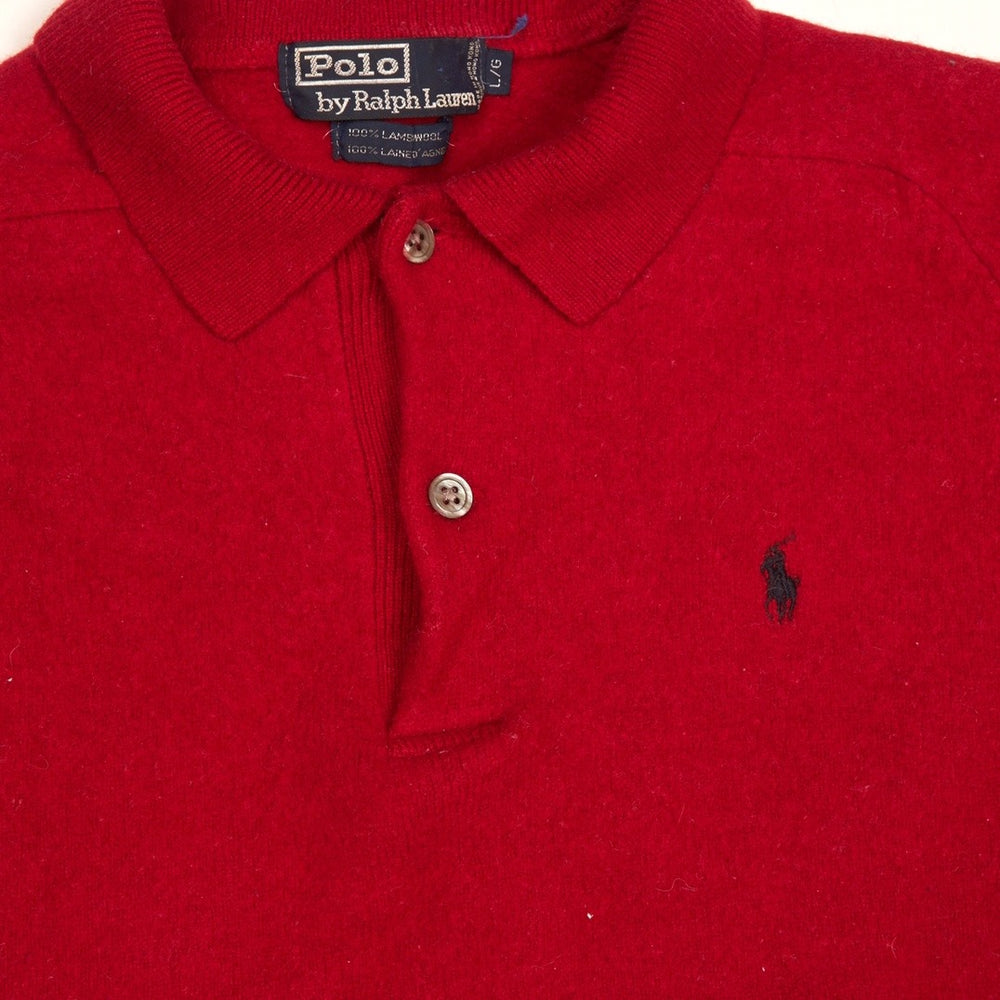 
            
                Load image into Gallery viewer, Vintage Ralph Lauren Jumper Red Small
            
        