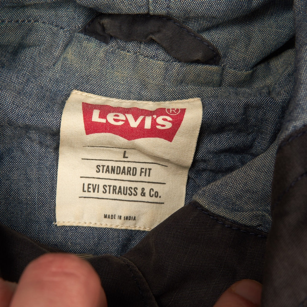 Vintage Levis Jacket Navy Large