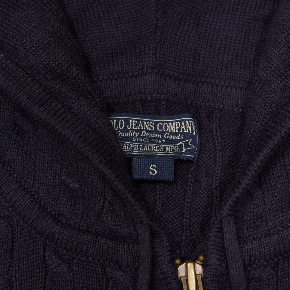 
            
                Load image into Gallery viewer, Vintage Polo Jeans Co Hoodie Navy Small
            
        
