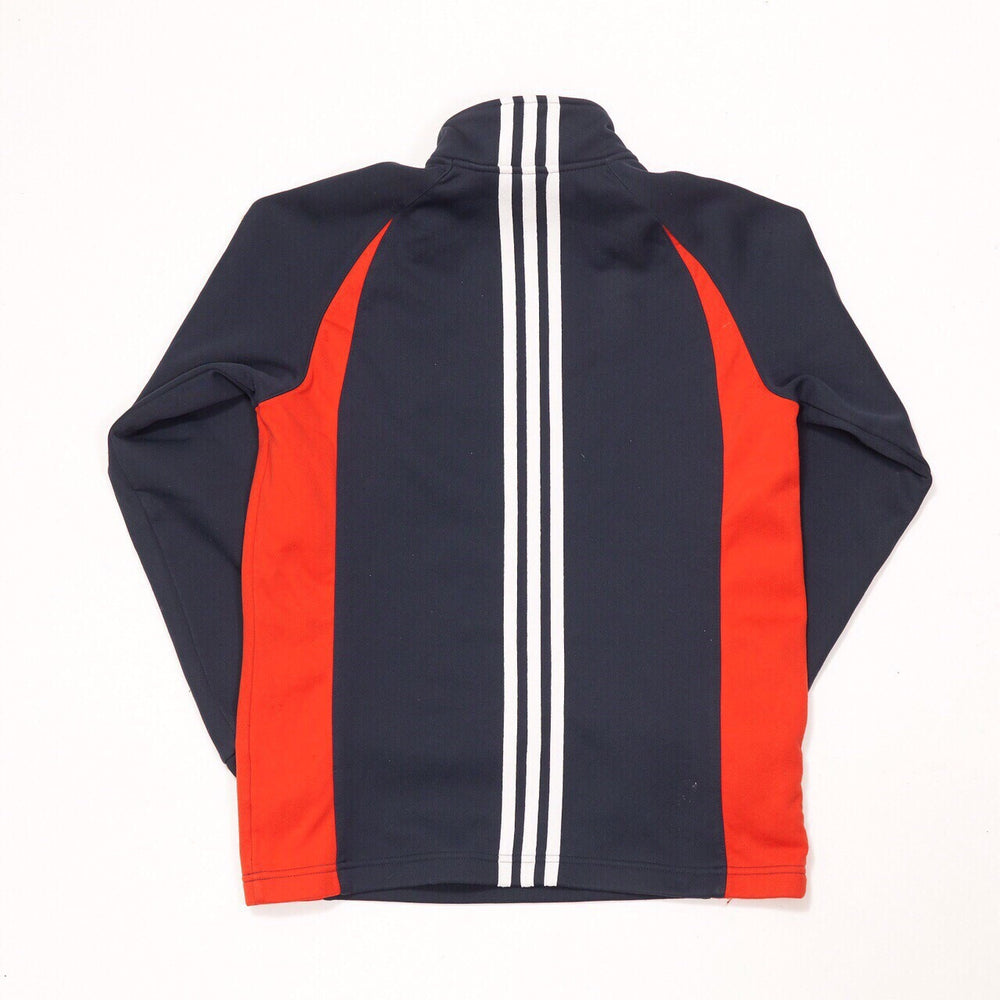 Adidas 1/4 Zip Pullover Red Small