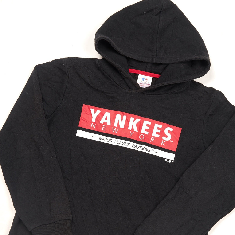 Vintage NY Yankees Hoodie Black XS