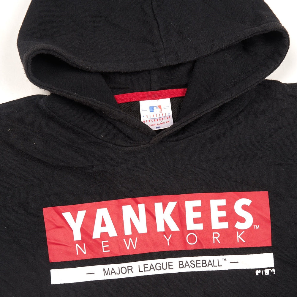 Vintage NY Yankees Hoodie Black XS