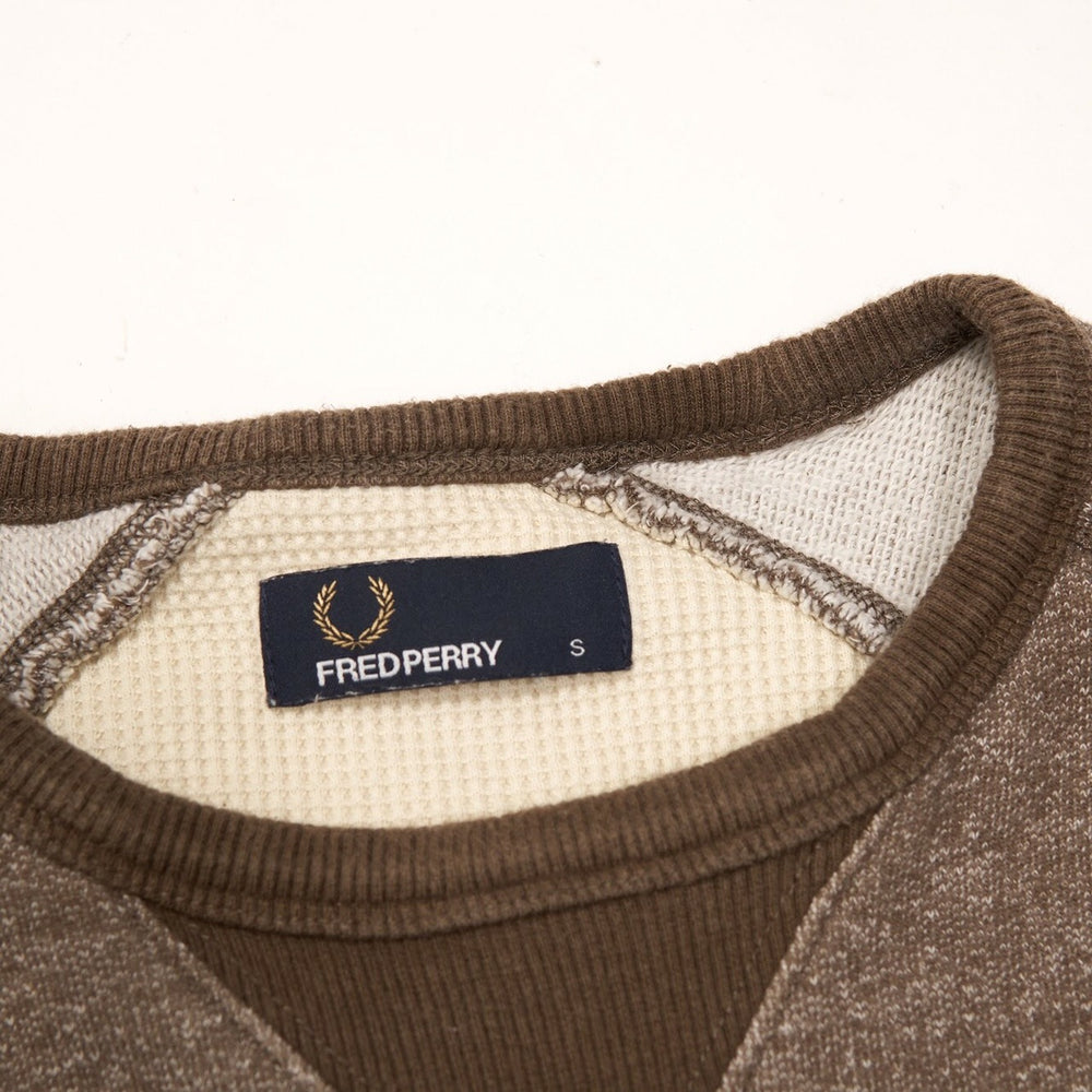 
            
                Load image into Gallery viewer, Vintage Fred Perry Sweatshirt Brown Small
            
        