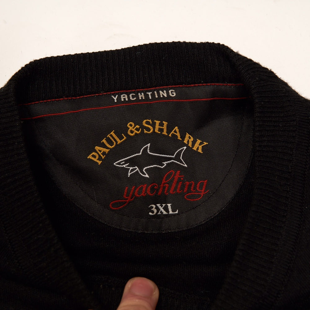 Vintage Paul Shark Jumper Black XL