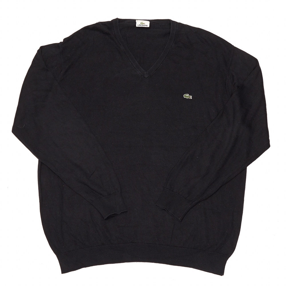 
            
                Load image into Gallery viewer, Vintage Lacoste Jumper Black XL
            
        
