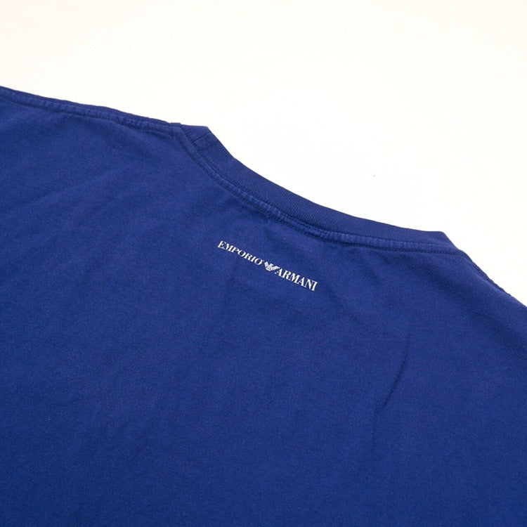 
            
                Load image into Gallery viewer, Vintage Armani T-Shirt Blue XL
            
        