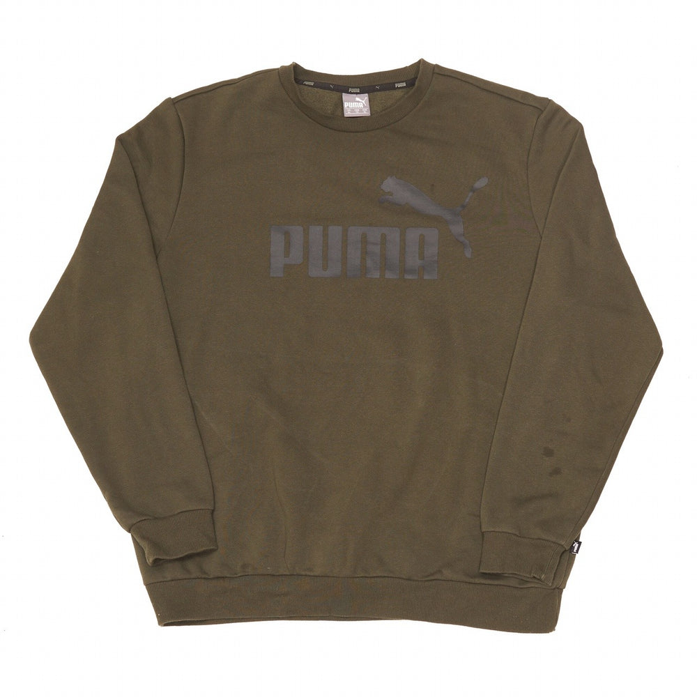 Vintage Puma Sweatshirt Green XL