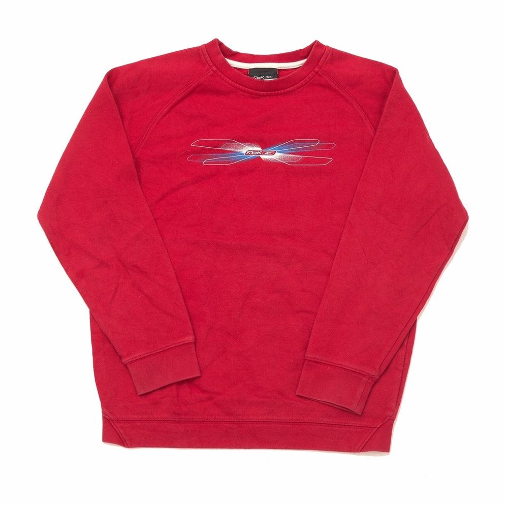 Vintage Reebok Sweatshirt Red XS