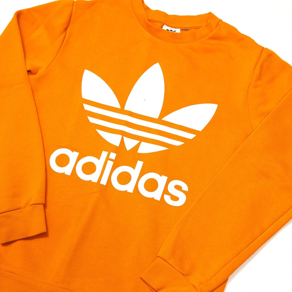Vintage Adidas Sweatshirt Orange XS