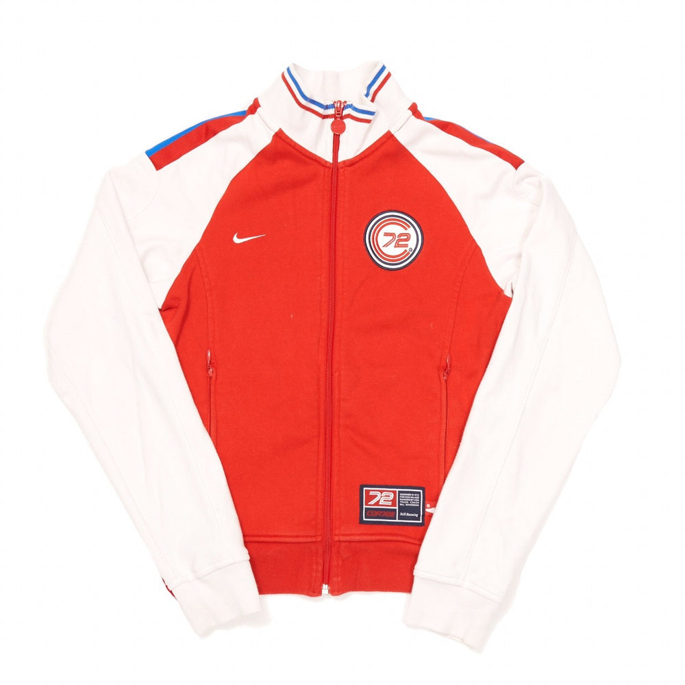 Vintage Nike Cortez Jacket Red XS
