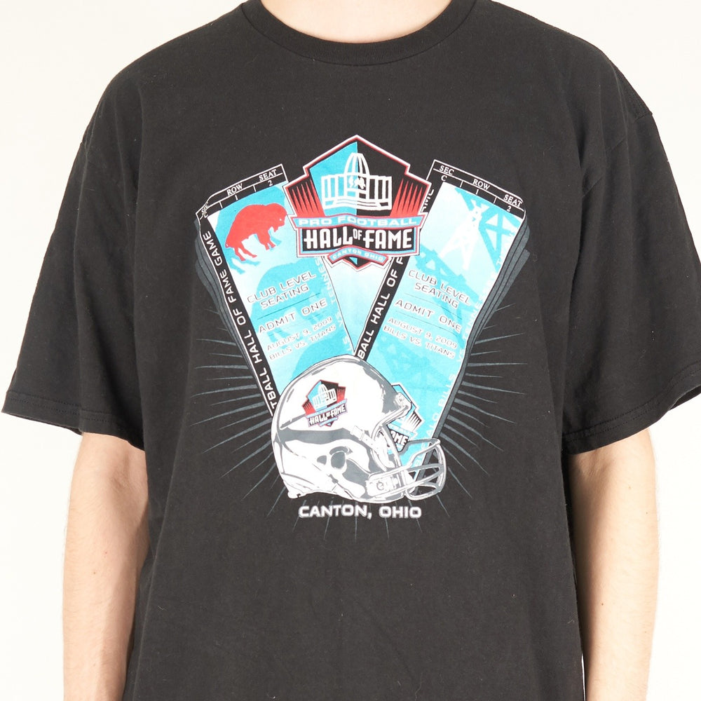 Vintage NFL T-Shirt Black XL