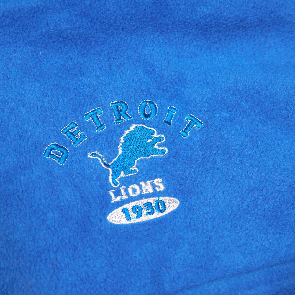
            
                Load image into Gallery viewer, Detroit Lions 1/4 Zip Fleece Blue XL
            
        