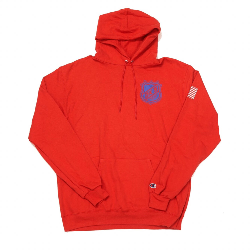 
            
                Load image into Gallery viewer, Champion NFL Hoodie Red Large
            
        